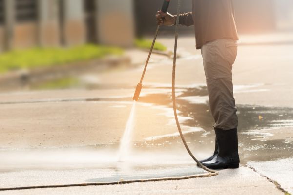 Residential Concrete Cleaning in Owensboro